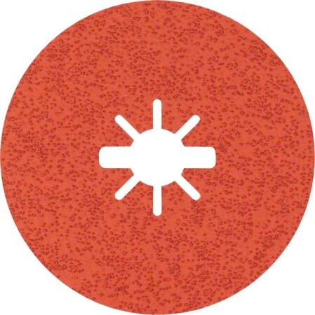 Sanding disc BOSCH Expert R782 Prisma Ceramic X-LOCK Fibre Disc, 115mm, 22.23mm, G36. - Bosch Accessories