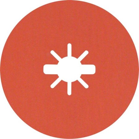 Sanding disc BOSCH Expert R782 Prisma Ceramic X-LOCK Fibre Disc, 115mm, 22.23mm, G60, 5pcs. - Bosch Accessories