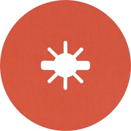 Sanding disc BOSCH Expert R782 Prisma Ceramic X-LOCK Fibre Disc, 115mm, 22.23mm, G80, 5pcs. - Bosch Accessories