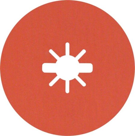Sanding disc BOSCH Expert R782 Prisma Ceramic X-LOCK Fibre Disc, 125mm, 22.23mm, G120, 5pcs. - Bosch Accessories