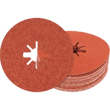 Sanding disc BOSCH Expert R782 Prisma Ceramic X-LOCK Fibre Disc, 125mm, 22.23mm, G36. - Bosch Accessories
