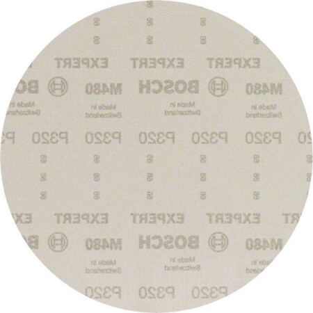 Sanding mesh BOSCH Expert M480, for drywall sanders, 225mm, G320, 25pcs. - Bosch Accessories