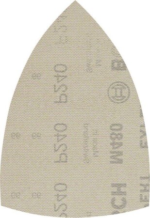 Sanding mesh BOSCH Expert M480, for multi-function sanders, 100x150mm, G240, 10pcs. - Bosch Accessories