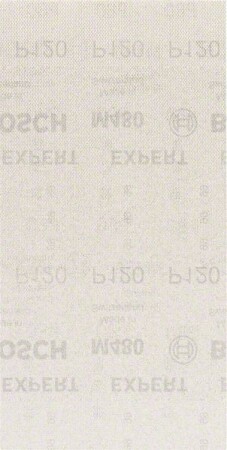 Sanding mesh for BOSCH Expert M480 orbital sanders, 115x230mm, G120, 50pcs. - Bosch Accessories