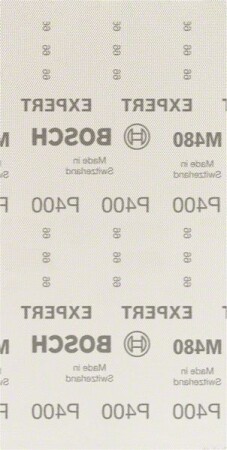 Sanding mesh for BOSCH Expert M480 orbital sanders, 115x230mm, G40, 50pcs. - Bosch Accessories