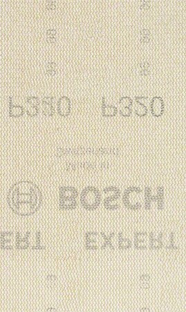 Sanding mesh for BOSCH Expert M480 orbital sanders, 80x133mm, G320, 10pcs. - Bosch Accessories