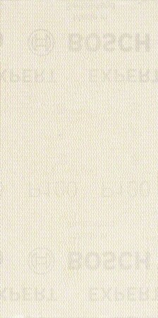 Sanding mesh for BOSCH Expert M480 orbital sanders, 93x186mm, G100, 10pcs. - Bosch Accessories