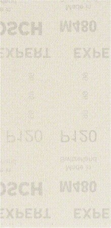 Sanding mesh for BOSCH Expert M480 orbital sanders, 93x186mm, G120, 50pcs. - Bosch Accessories
