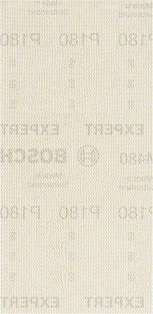 Sanding mesh for BOSCH Expert M480 orbital sanders, 93x186mm, G180, 10pcs. - Bosch Accessories