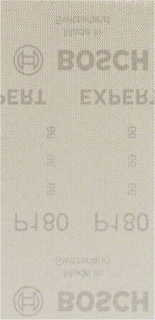 Sanding mesh for BOSCH Expert M480 orbital sanders, 93x186mm, G180, 50pcs. - Bosch Accessories