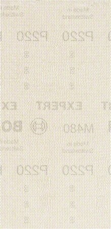 Sanding mesh for BOSCH Expert M480 orbital sanders, 93x186mm, G220, 10pcs. - Bosch Accessories