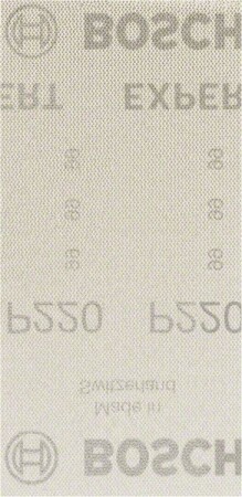 Sanding mesh for BOSCH Expert M480 orbital sanders, 93x186mm, G220, 50pcs. - Bosch Accessories