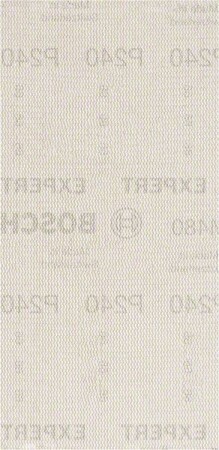 Sanding mesh for BOSCH Expert M480 orbital sanders, 93x186mm, G240, 10pcs. - Bosch Accessories