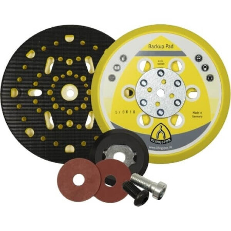Sanding pad KLINGSPOR HST 555 150 M8, hard - Klingspor