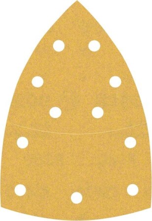 Sanding paper BOSCH Expert C470, for multi-function sanders, 11 holes, 102x62mm, 93mm, G180, 10pcs. - Bosch Accessories