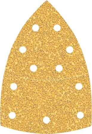Sanding paper BOSCH Expert C470, for multi-function sanders, 11 holes, 102x62mm, 93mm, G40, 10pcs. - Bosch Accessories