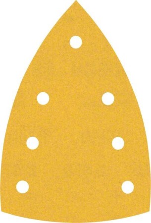 Sanding paper BOSCH Expert C470, for multi-function sanders, 7 holes, 100x150mm, G240, 10pcs. - Bosch Accessories