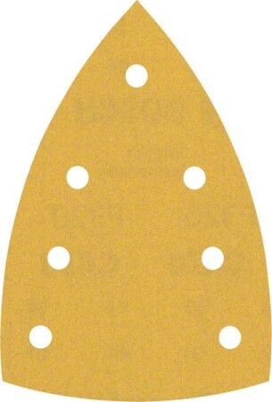 Sanding paper BOSCH Expert C470, for multi-function sanders, 7 holes, 100x150mm, G320, 10pcs. - Bosch Accessories