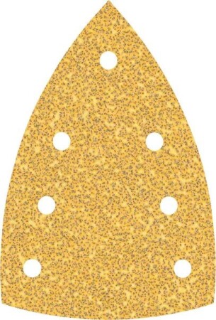Sanding paper BOSCH Expert C470, for multi-function sanders, 7 holes, 100x150mm, G40, 10pcs. - Bosch Accessories