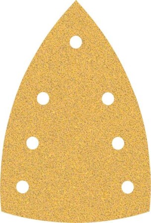 Sanding paper BOSCH Expert C470, for multi-function sanders, 7 holes, 100x150mm, G60, 10pcs. - Bosch Accessories