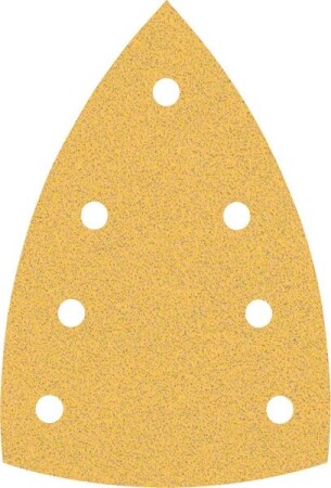 Sanding paper BOSCH Expert C470, for multi-function sanders, 7 holes, 100x150mm, G80, 10pcs. - Bosch Accessories