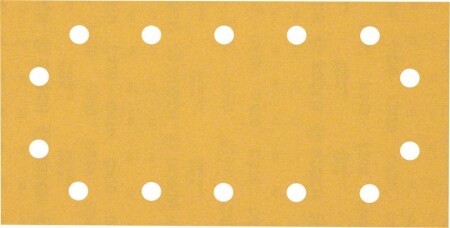 Sanding paper BOSCH Expert C470, for orbital sanders, 14 holes, 115x230mm, G240, 10pcs. - Bosch Accessories