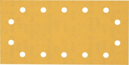 Sanding paper BOSCH Expert C470, for orbital sanders, 14 holes, 115x230mm, G240, 50pcs. - Bosch Accessories
