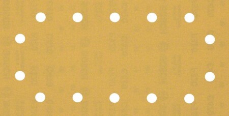 Sanding paper BOSCH Expert C470, for orbital sanders, 14 holes, 115x230mm, G320, 10pcs. - Bosch Accessories