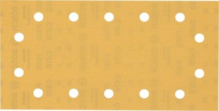 Sanding paper BOSCH Expert C470, for orbital sanders, 14 holes, 115x230mm, G40.0 50pcs. - Bosch Accessories