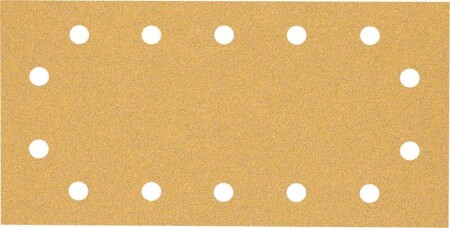 Sanding paper BOSCH Expert C470, for orbital sanders, 14 holes, 115x230mm, G60, 50pcs. - Bosch Accessories
