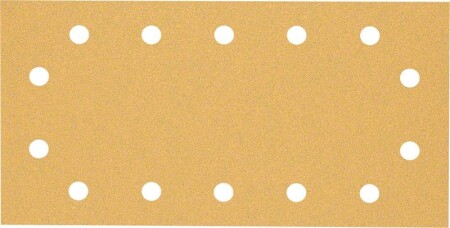 Sanding paper BOSCH Expert C470, for orbital sanders, 14 holes, 115x230mm, G80, 50pcs. - Bosch Accessories