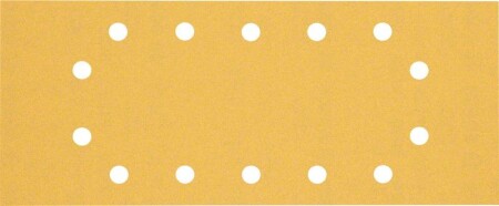 Sanding paper BOSCH Expert C470, for orbital sanders, 14 holes, 115x280mm, G120, 10pcs. - Bosch Accessories