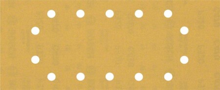 Sanding paper BOSCH Expert C470, for orbital sanders, 14 holes, 115x280mm, G320, 10pcs. - Bosch Accessories