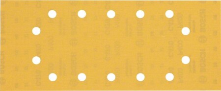 Sanding paper BOSCH Expert C470, for orbital sanders, 14 holes, 115x280mm, G40.0 10pcs. - Bosch Accessories