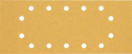 Sanding paper BOSCH Expert C470, for orbital sanders, 14 holes, 115x280mm, G60, 10pcs. - Bosch Accessories