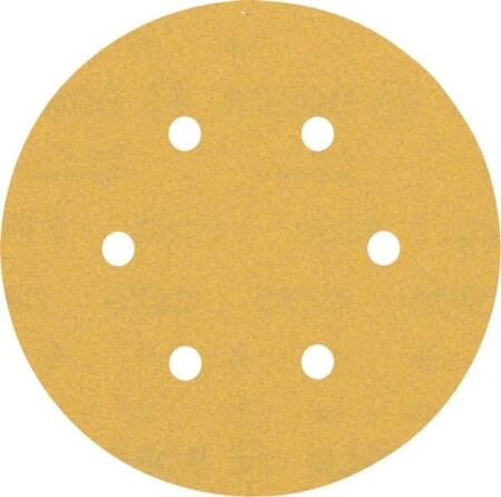 Sanding paper BOSCH Expert C470, for orbital sanders, 6 holes, 150mm, G180, 50pcs. - Bosch Accessories