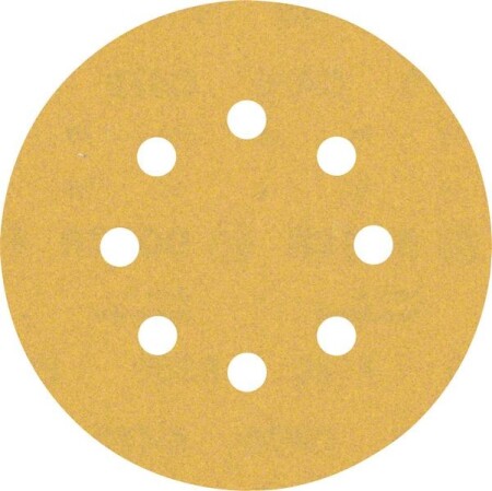Sanding paper BOSCH Expert C470, for orbital sanders, 8 holes, 125mm, G180, 50pcs. - Bosch Accessories