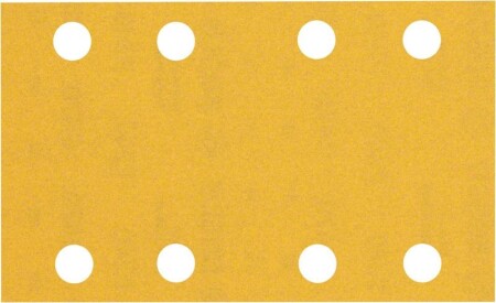 Sanding paper BOSCH Expert C470, for orbital sanders, 8 holes, 80x133mm, G240, 10pcs. - Bosch Accessories