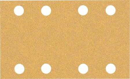 Sanding paper BOSCH Expert C470, for orbital sanders, 8 holes, 80x133mm, G60, 10pcs. - Bosch Accessories