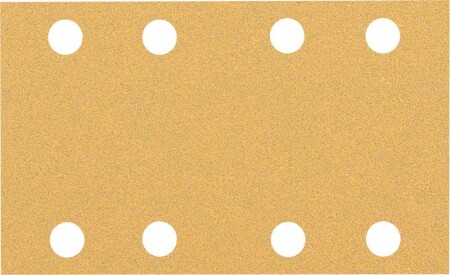 Sanding paper BOSCH Expert C470, for orbital sanders, 8 holes, 80x133mm, G80, 10pcs. - Bosch Accessories