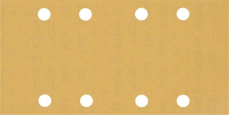 Sanding paper BOSCH Expert C470, for orbital sanders, 8 holes, 93x186mm, G120, 50pcs. - Bosch Accessories