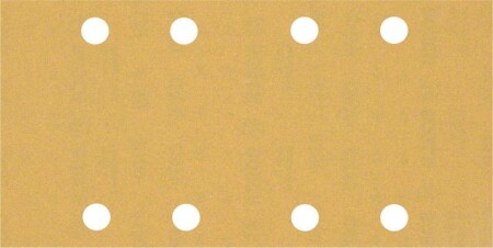 Sanding paper BOSCH Expert C470, for orbital sanders, 8 holes, 93x186mm, G180, 10pcs. - Bosch Accessories