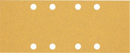 Sanding paper BOSCH Expert C470, for orbital sanders, 8 holes, 93x230mm, G60, 10pcs. - Bosch Accessories