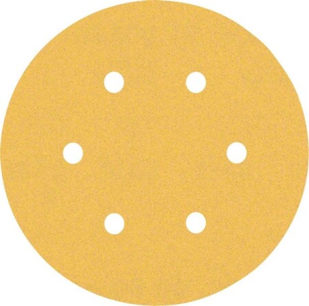 Sanding paper set BOSCH Expert C470, for orbital sanders, 150mm, 6 holes, G60/120/240 6 pcs. - Bosch Accessories