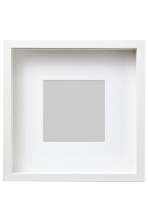 Sannahed Beyaz Renk Çerçeve Ev Dekorasyon 25x25 Cm 1 Adet - Ikea