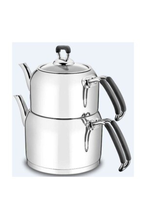 Saphire Large Size Teapot Black Silicone Handle - Amboss