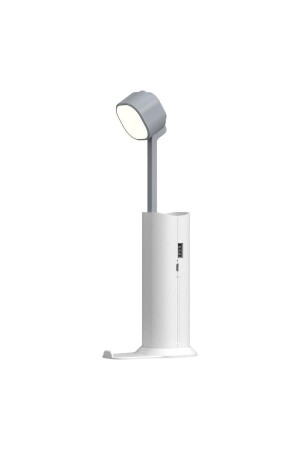 Şarjlı Dokunmatik 20 Led Çalışma Okuma Işığı Masa Lambası Ayarlanabilir Parlaklık Powerbank 1200mah - Unichrome