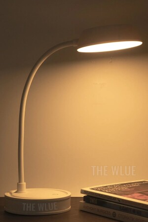 Şarjlı Dokunmatik 20 Led Flexible Masa Lambası Beyaz - The Wlue