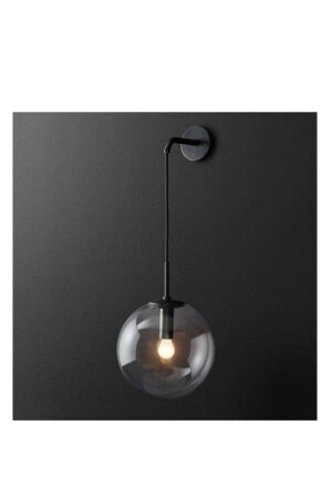 Sarkıt Modern Glop Camlı Aplik LMBDR3523S1 - Lambadar