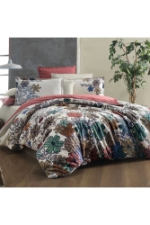 Sarnia Flanel Nevresim Takımı Tek Kişilik Bej 8682676016008 - Sarev